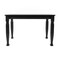Flash Furniture Grace 47in. Solid Wood Dining Table w/Turned Wooden Legs, HD Rectangle Wood Table for 4, Black KER-T-799-BLK-47-GG - alternate 7